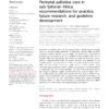 Soins palliatifs périnataux en Afrique subsaharienne : Recommandations